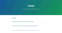 Desktop Screenshot of lotusrb.org