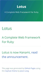 Mobile Screenshot of lotusrb.org